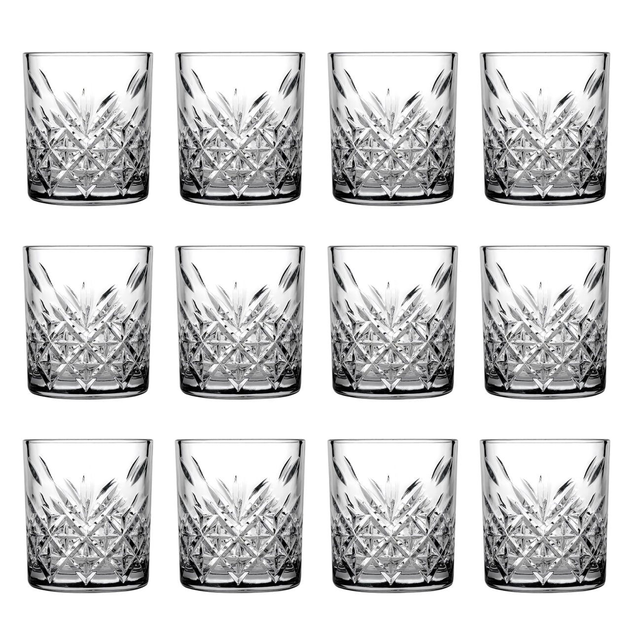 Vasos de coctel, vasos de whisky 12 Set - Timeless, 205 ml