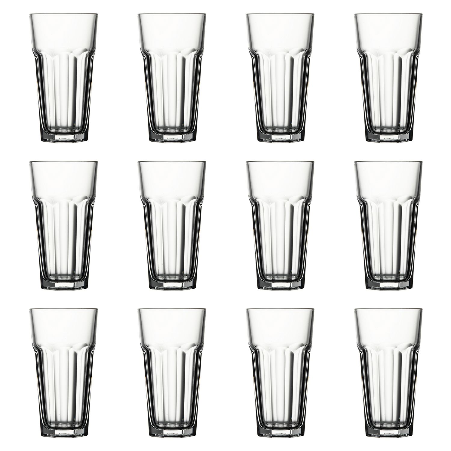 Vaso alto, vaso largo 12 Set - Casablanca, 365 ml