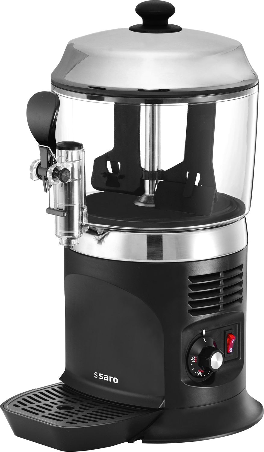 Maquinas para chocolate, dispensador de chocolate Saro - modelo Nina, negro