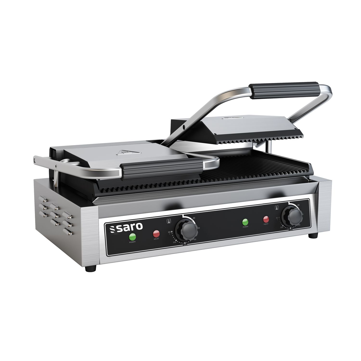 Parrilla electrica, grill de contacto Saro - modelo PG 2
