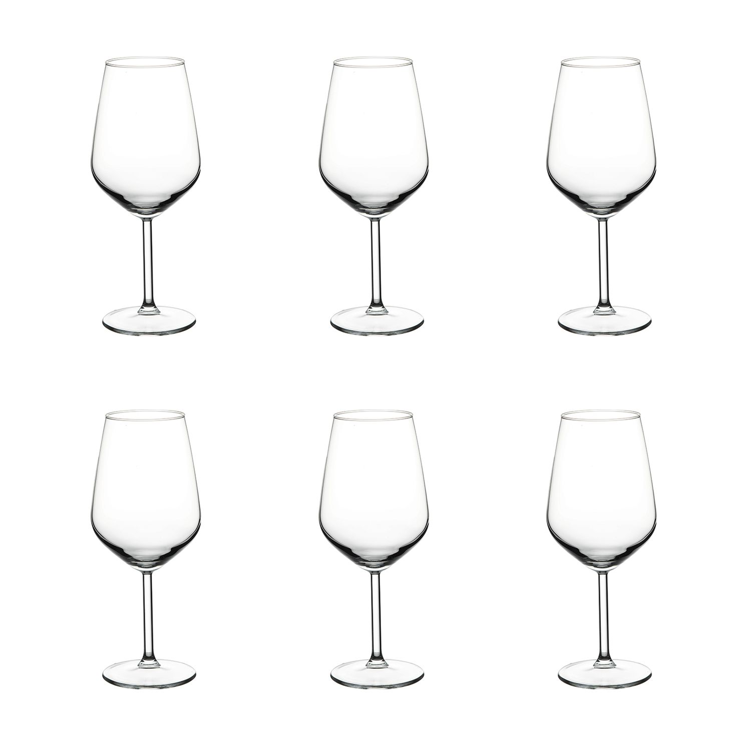 Copas de Vino - Allegra, Juego de 6 Unidades, 490ml