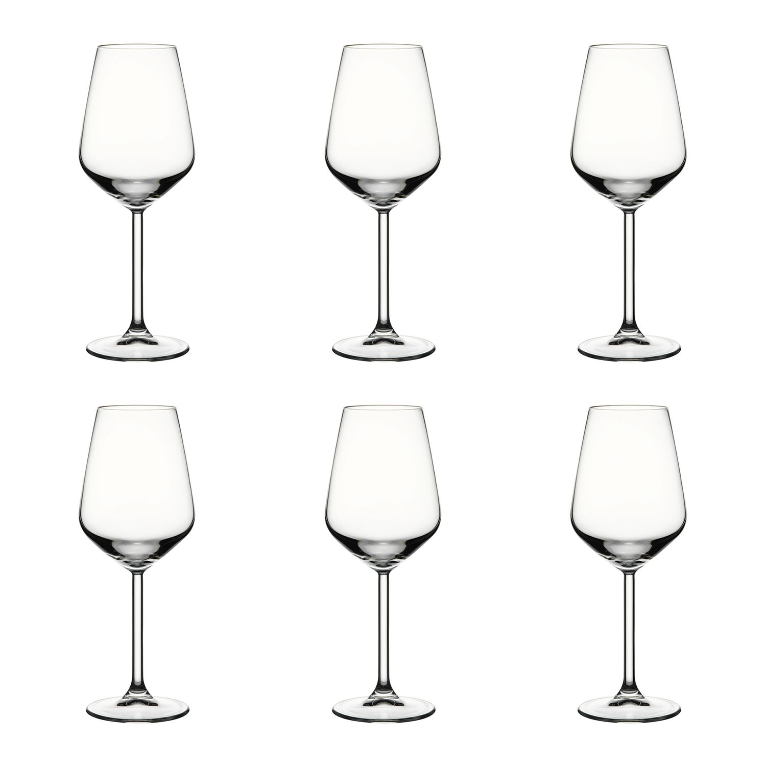 Copas de Vino - Allegra, Juego de 6 Unidades, 350ml