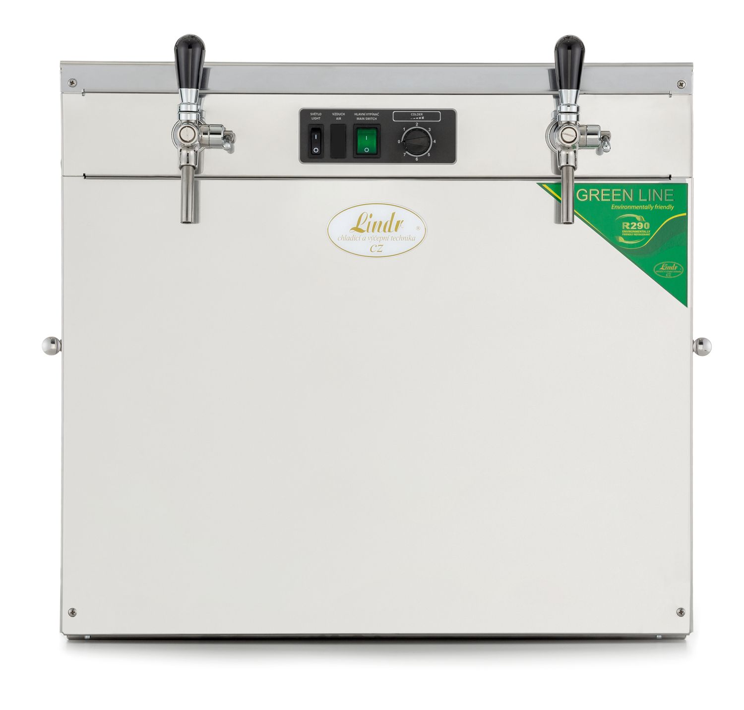 Dispensador de cerveza, grifo de cerveza - Lindr Kontakt 300 Twin Power, Green Line