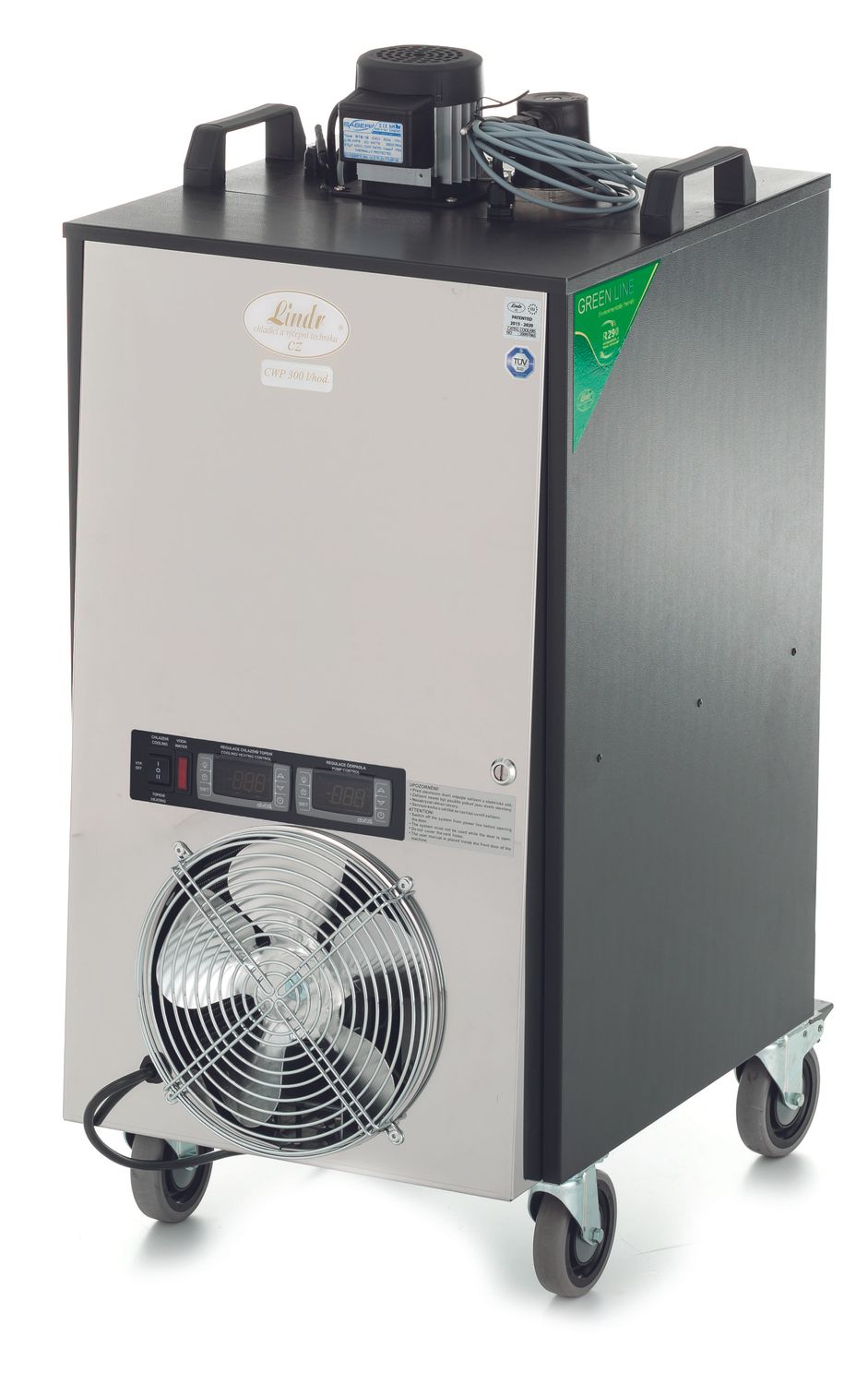 Máquina para enfriar o fermentar vino - Lindr CWP 300 V, Green Line