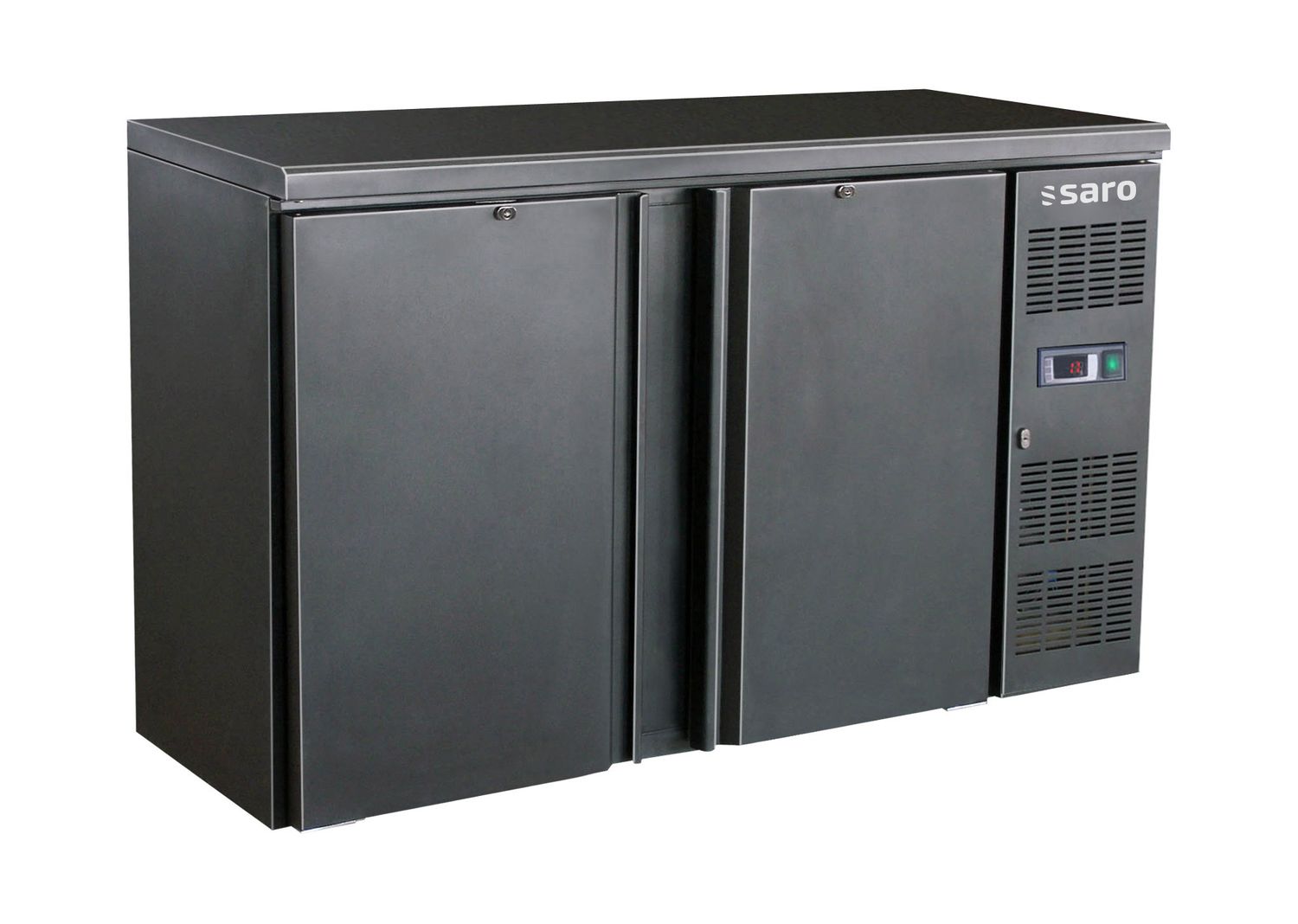 Saro Enfriador de bar, nevera de bar con 2 puertas, modelo BC 2100