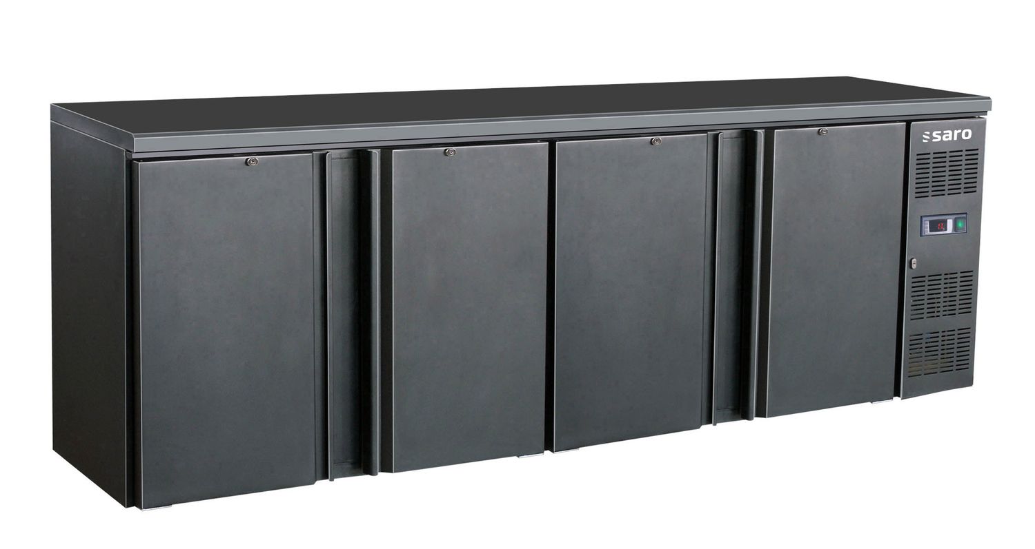 Saro Enfriador de bar, nevera de bar con 4 puertas, modelo BC 4100