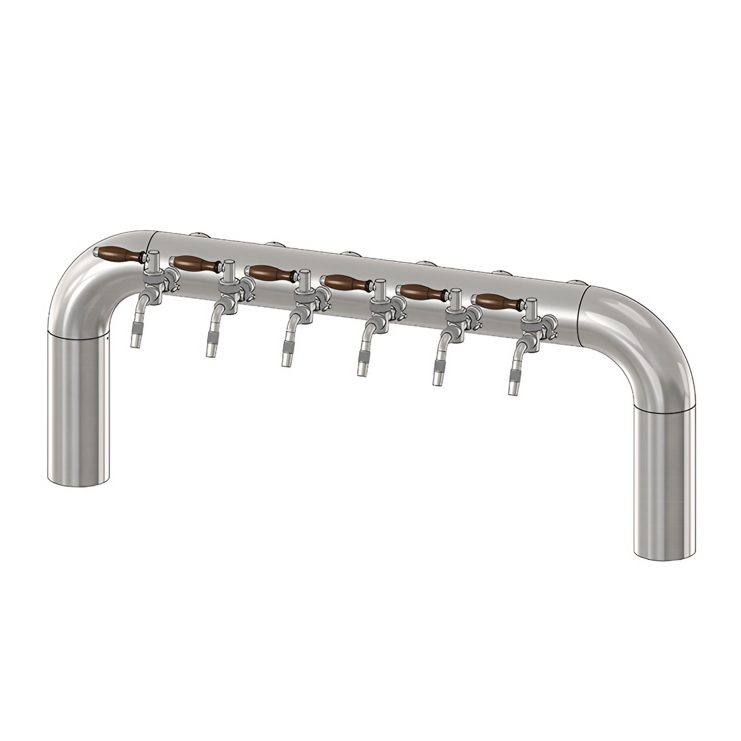Columna de cerveza - Lindr Cold bridge U6, grifo de cerveza nostalgie