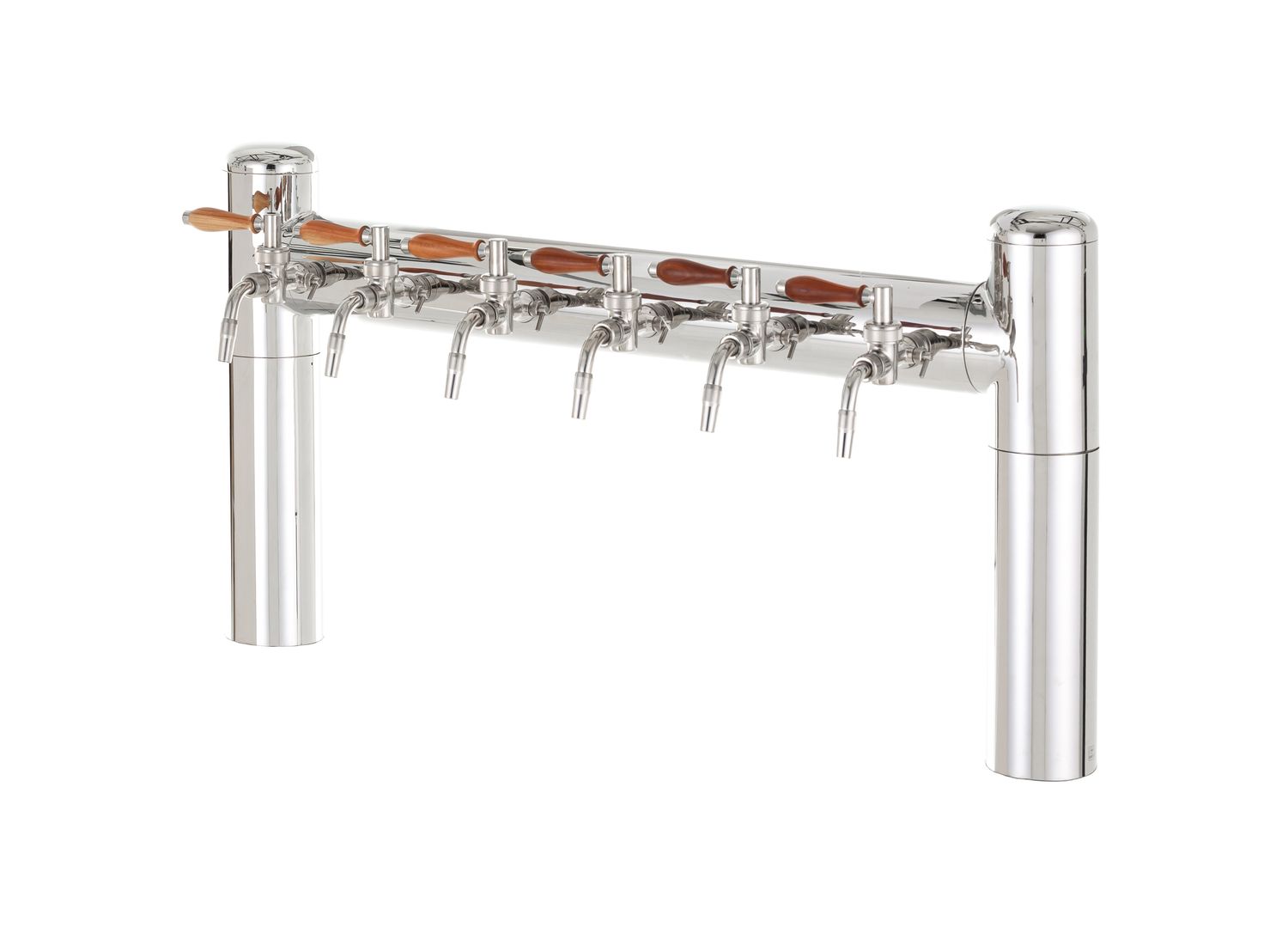 Columna de cerveza - Lindr Cold bridge H6, grifo de cerveza nostalgie