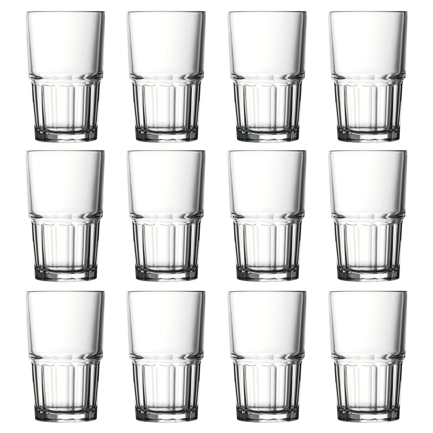 Set de 12 Vaso alto, Vaso largo - Next, 284ml