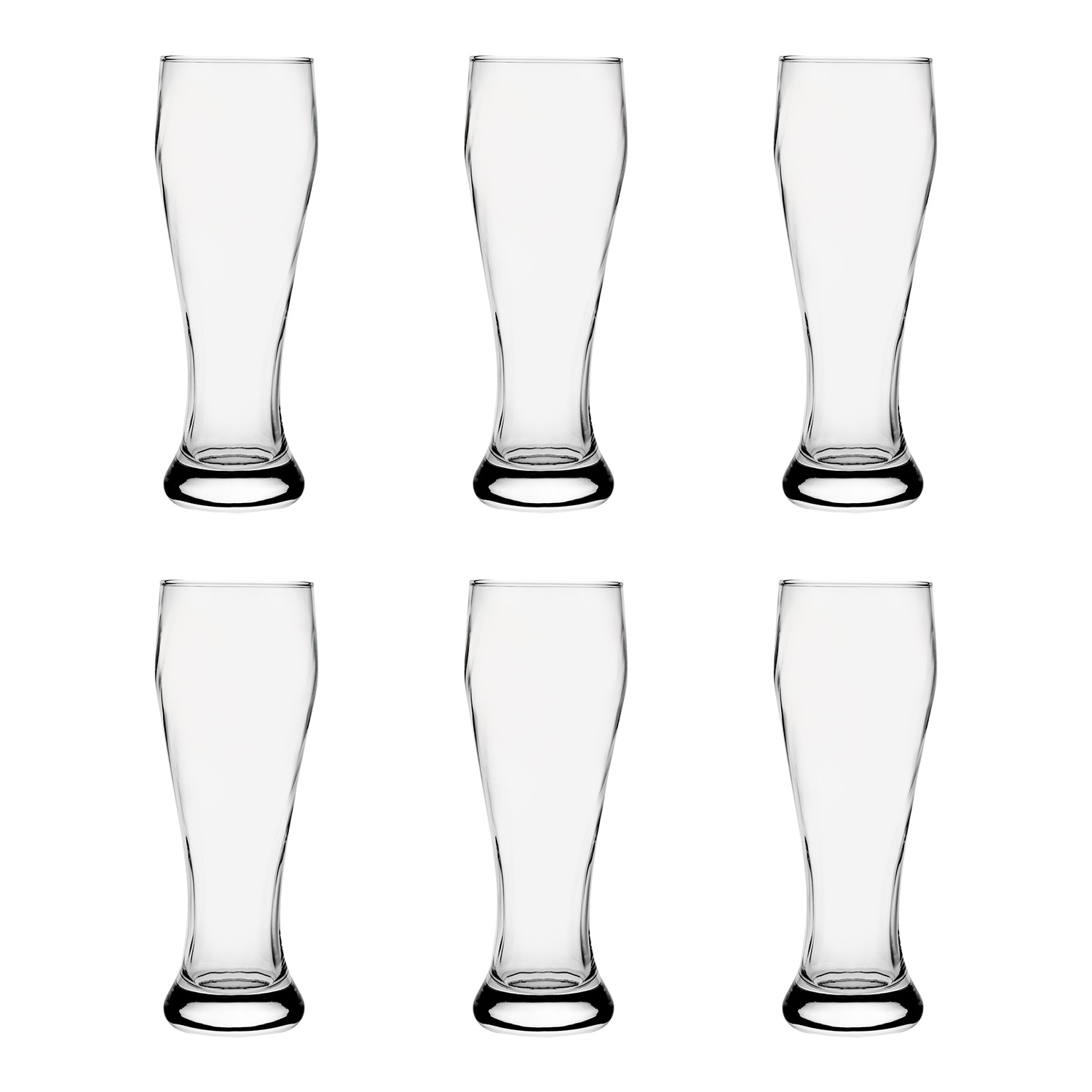 Copa de cerveza, vaso de cerveza - Juego de 6, Weizenbier, 665ml