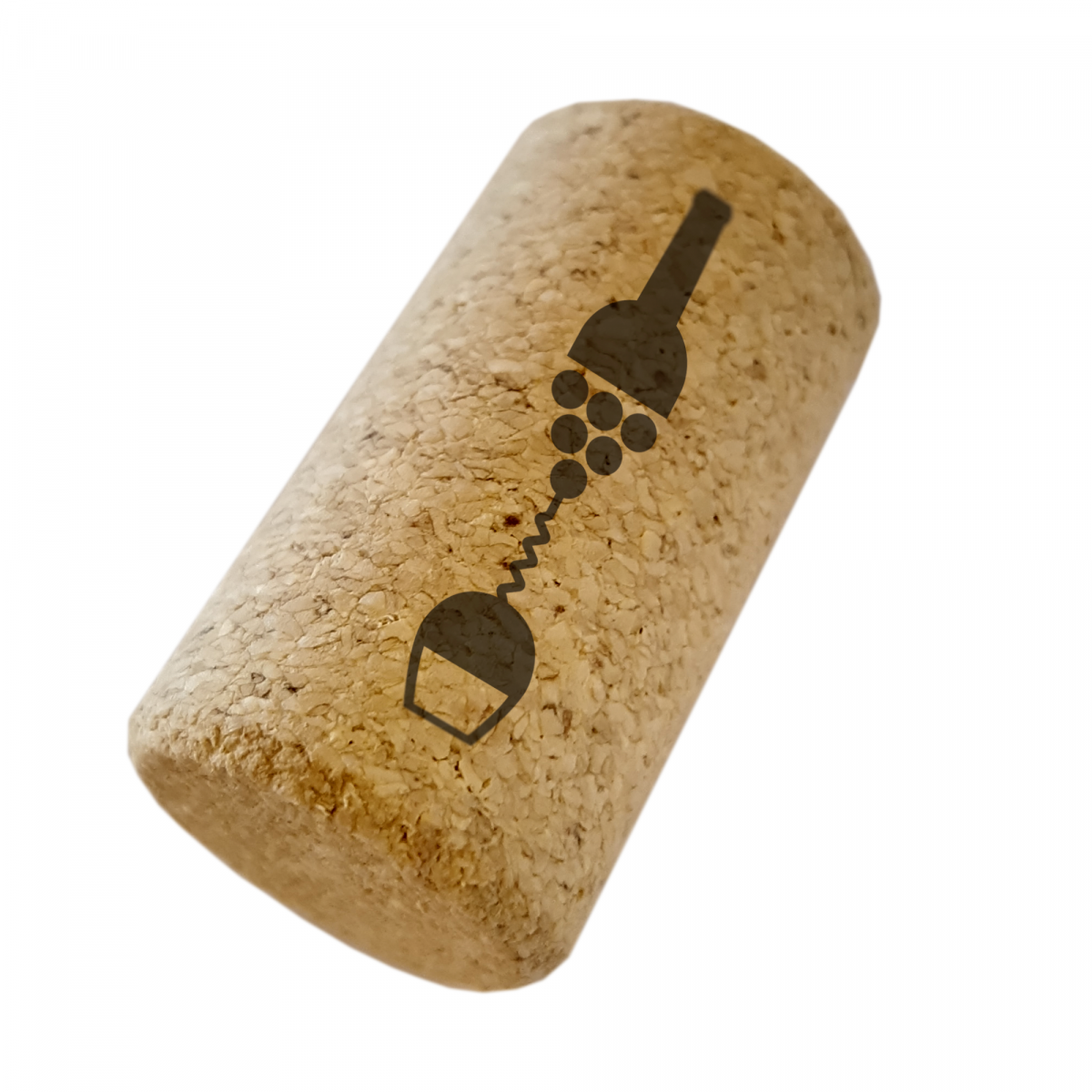 Corcho de vino 38 mm - microgránulos - 100 uds.
