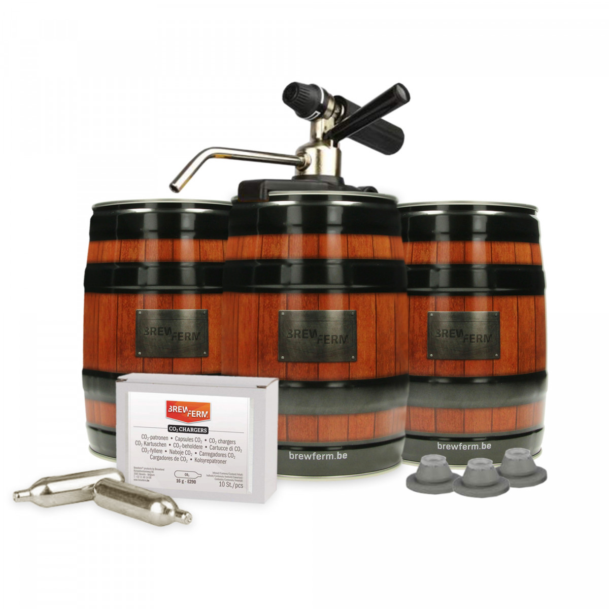 Pack de inicio de barriles Brewferm® Barrel Party con Party Star Deluxe