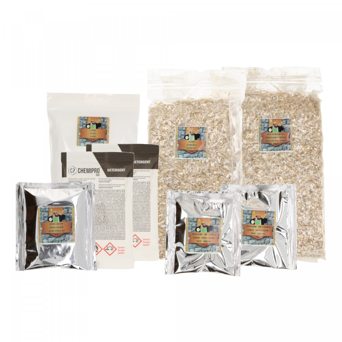 Juego de recarga para Kingdom Brew Kit, Kit cerveza - Blondes Starkbier