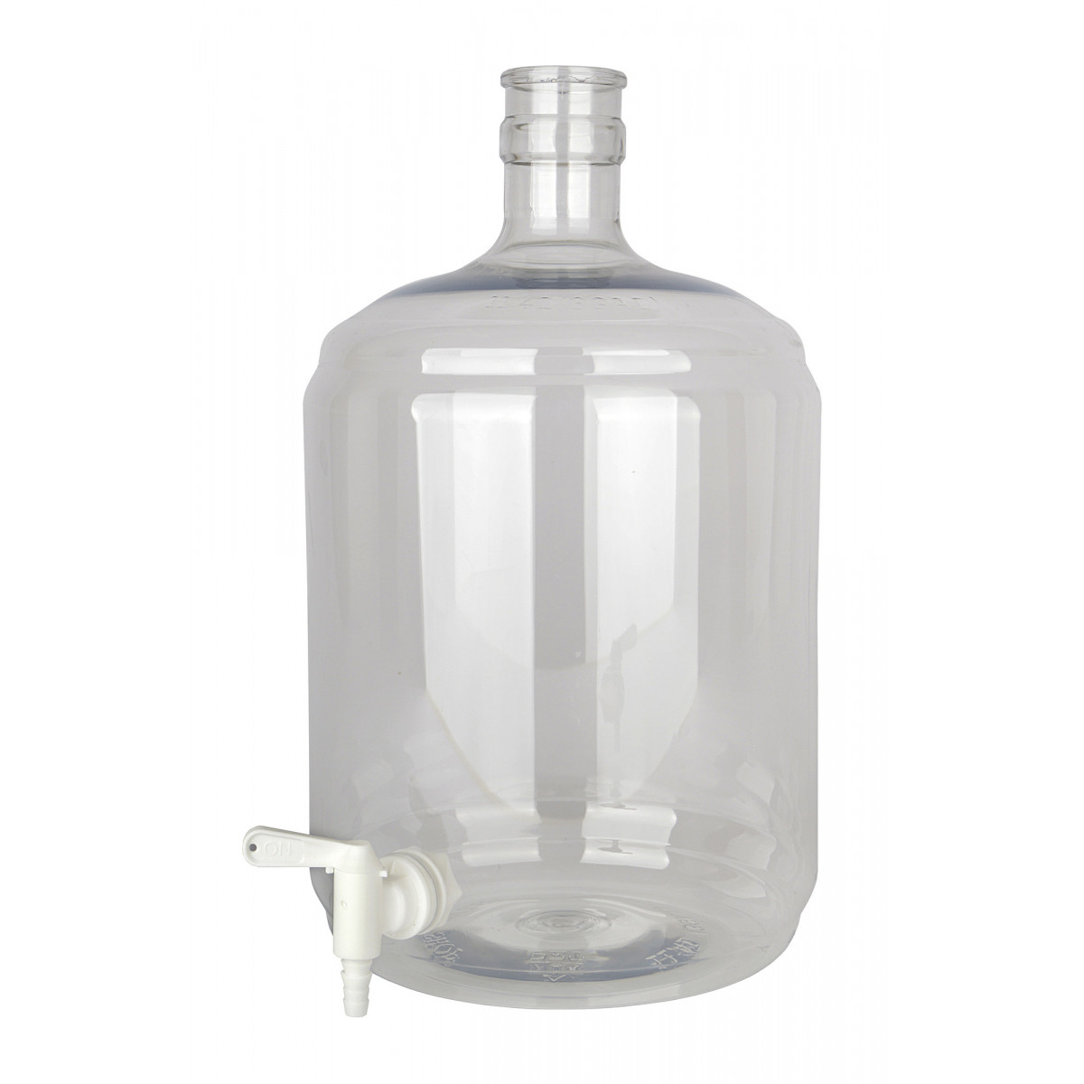 Botella de fermentación PET 12 litros con grifo 5/16-7/16