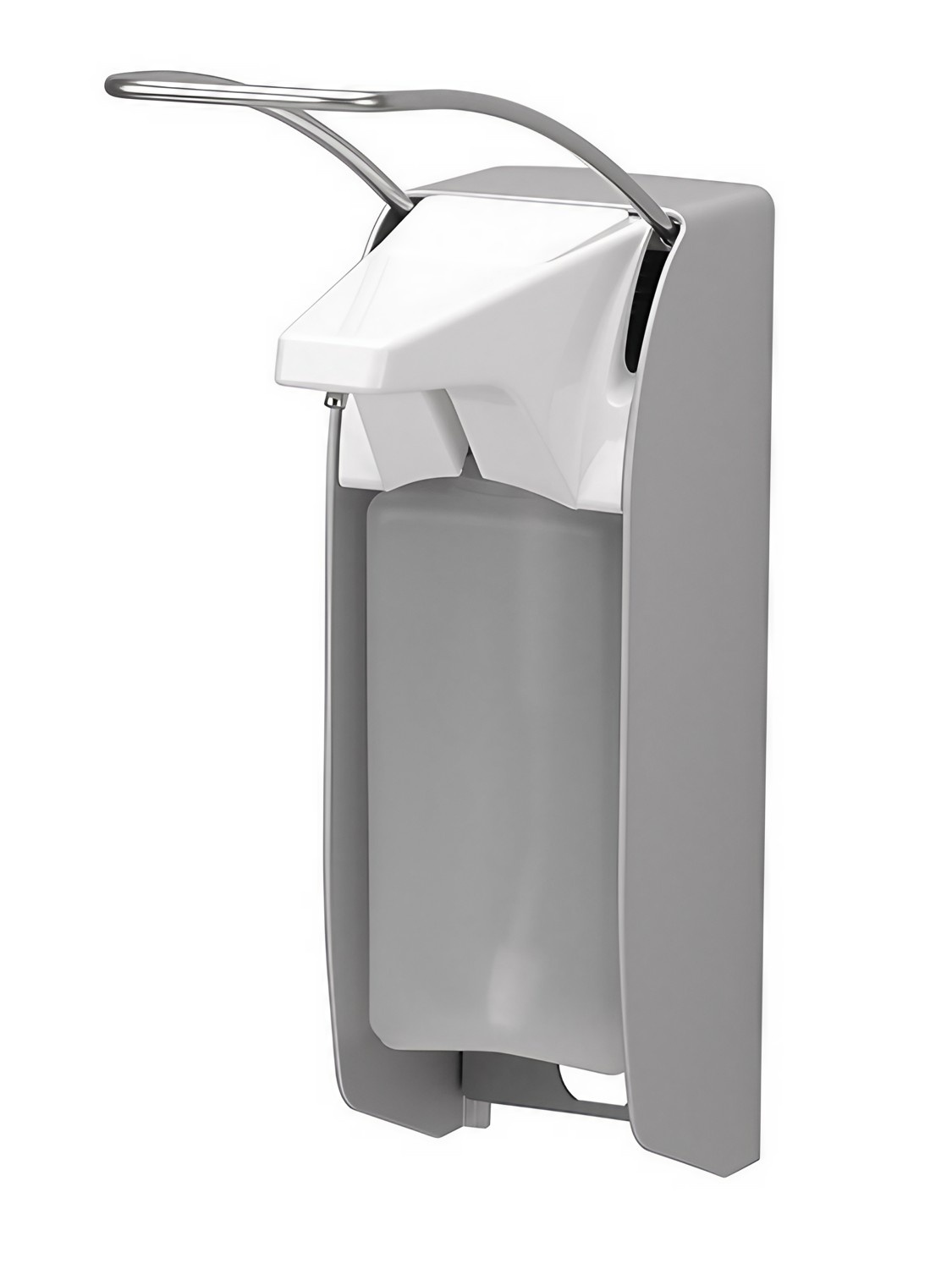 Dispensador de jabón, dispensador desinfectante - LH, aluminio, ingo-man versión plus, 500 ml
