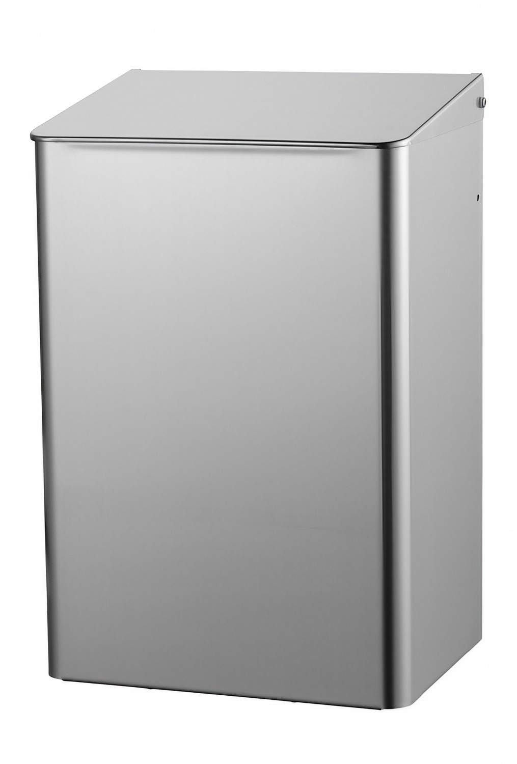 Cubo de la basura, papelera - MQWB15E, acero inox., 15 L