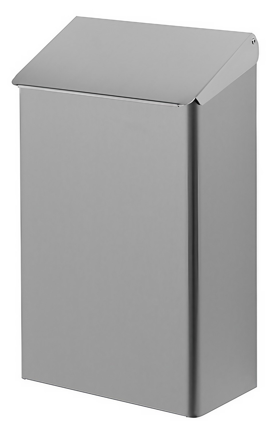 Cubo de la basura, papelera - AC WB 7 E, acero inox., 7 L