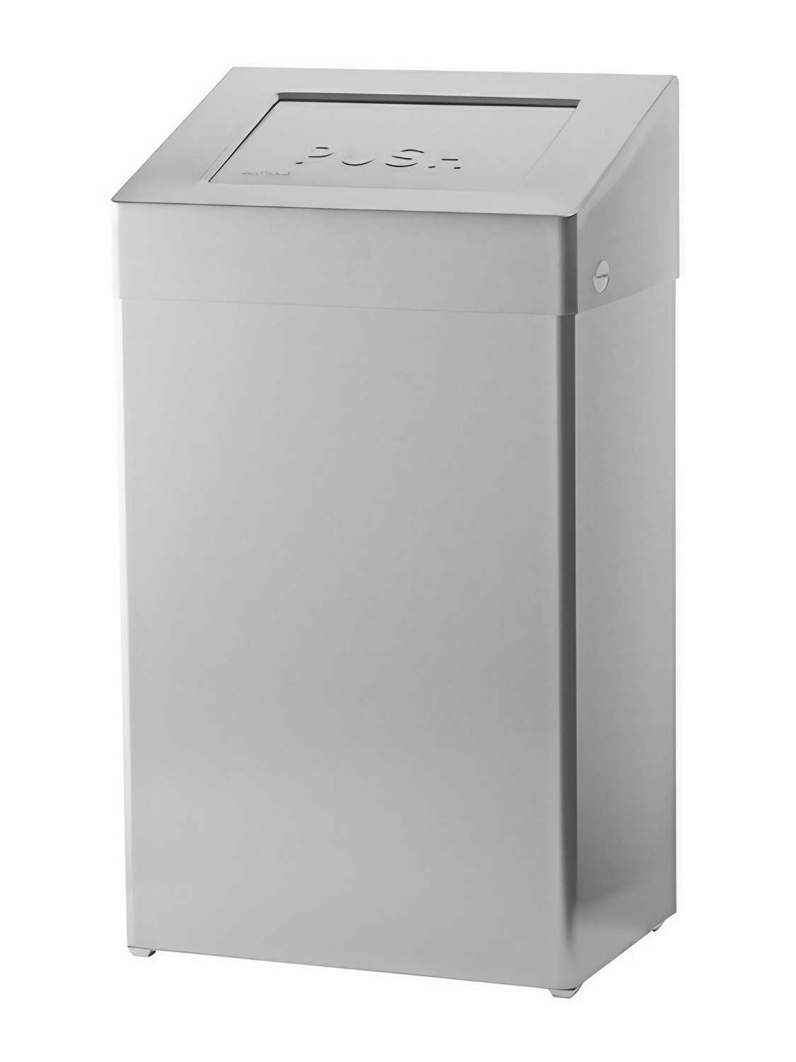 Cubo de la basura, papelera - ABU 50 E, cerrado, 50 L