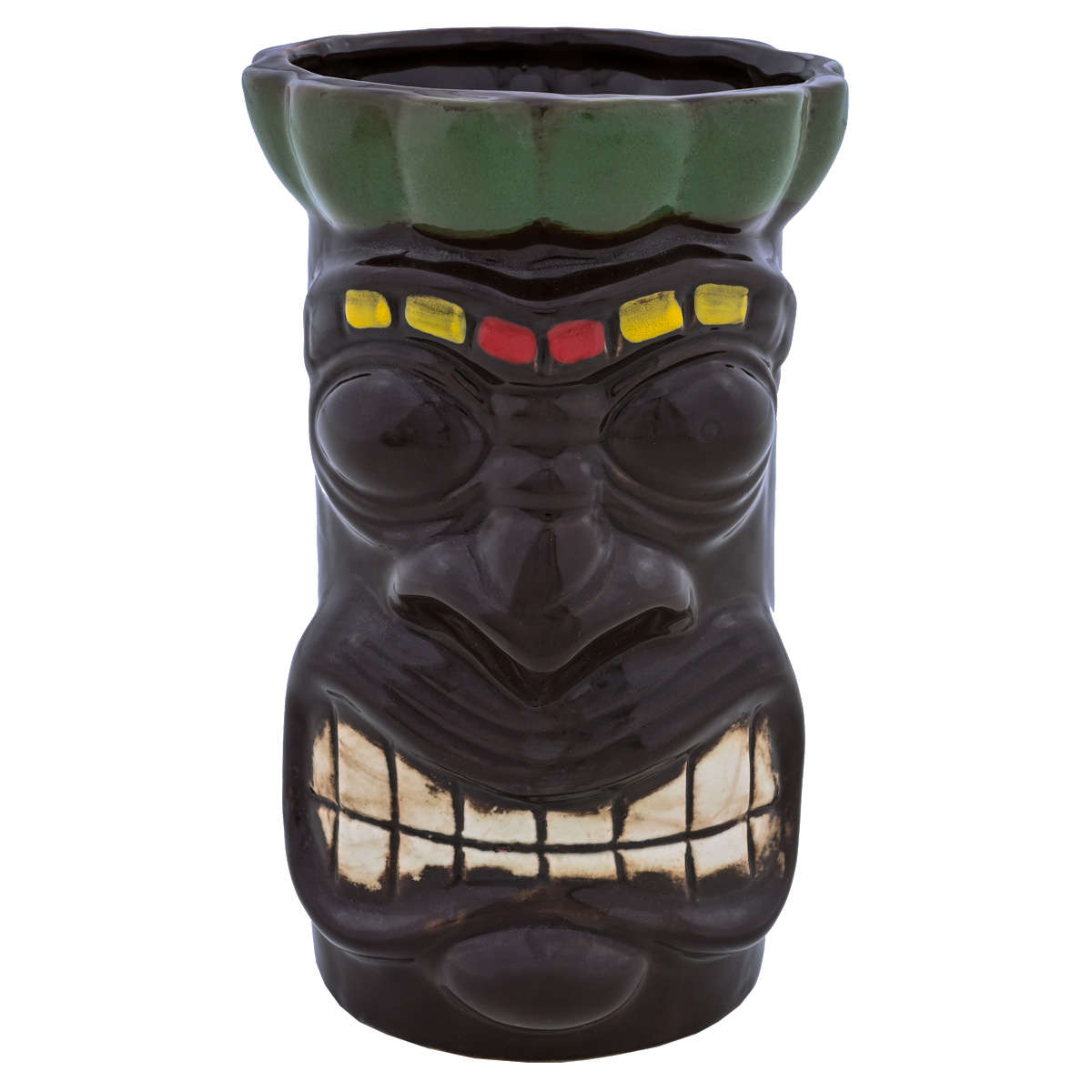 Taza, сopa de cóctel, vaso de cóctel - El Guapo, cerámica, marrón, 720 m