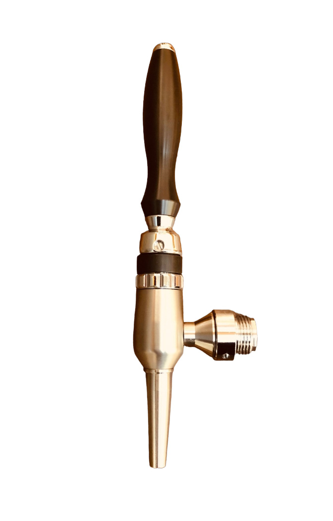 Grifo de cerveza - Nordic, sin compensador vástago 5/8" + boquilla robusta