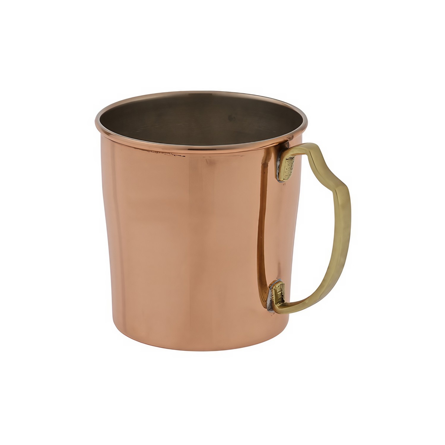 Jarra de cerveza, taza de cerveza - cobre, hecho a mano, 0,55 L