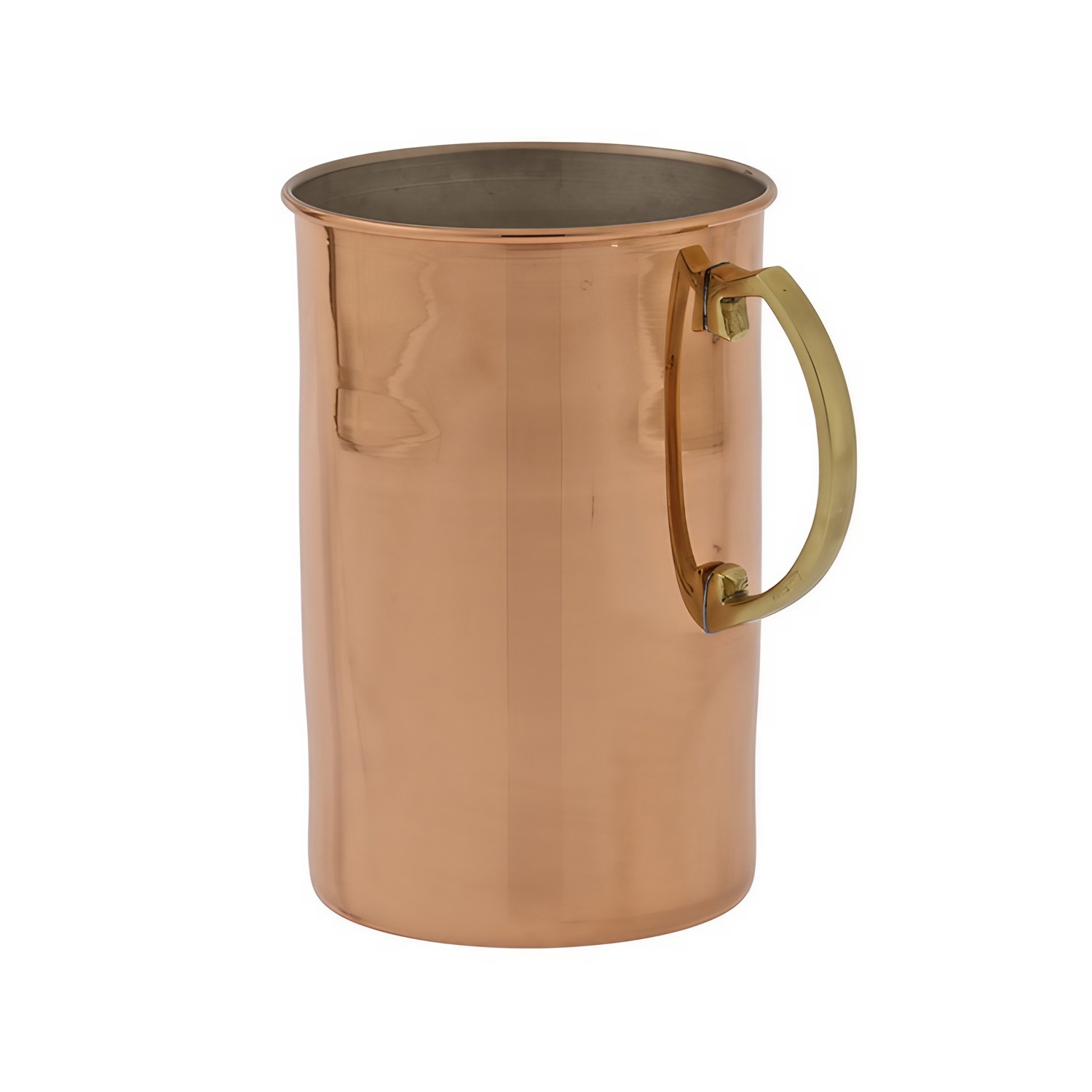 Jarra de cerveza, taza de cerveza - cobre, hecho a mano, 1,5 L