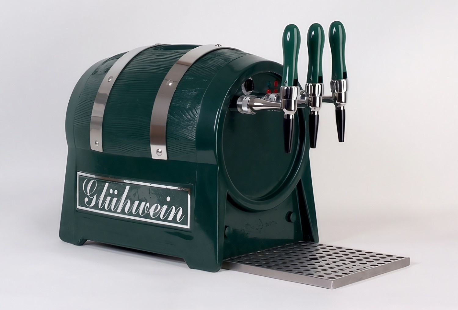 Dispensador de vino caliente, calentador de vino caliente, calentador continuo de bebidas - 3-líneas, 6 kW, con compresor de aire integrado