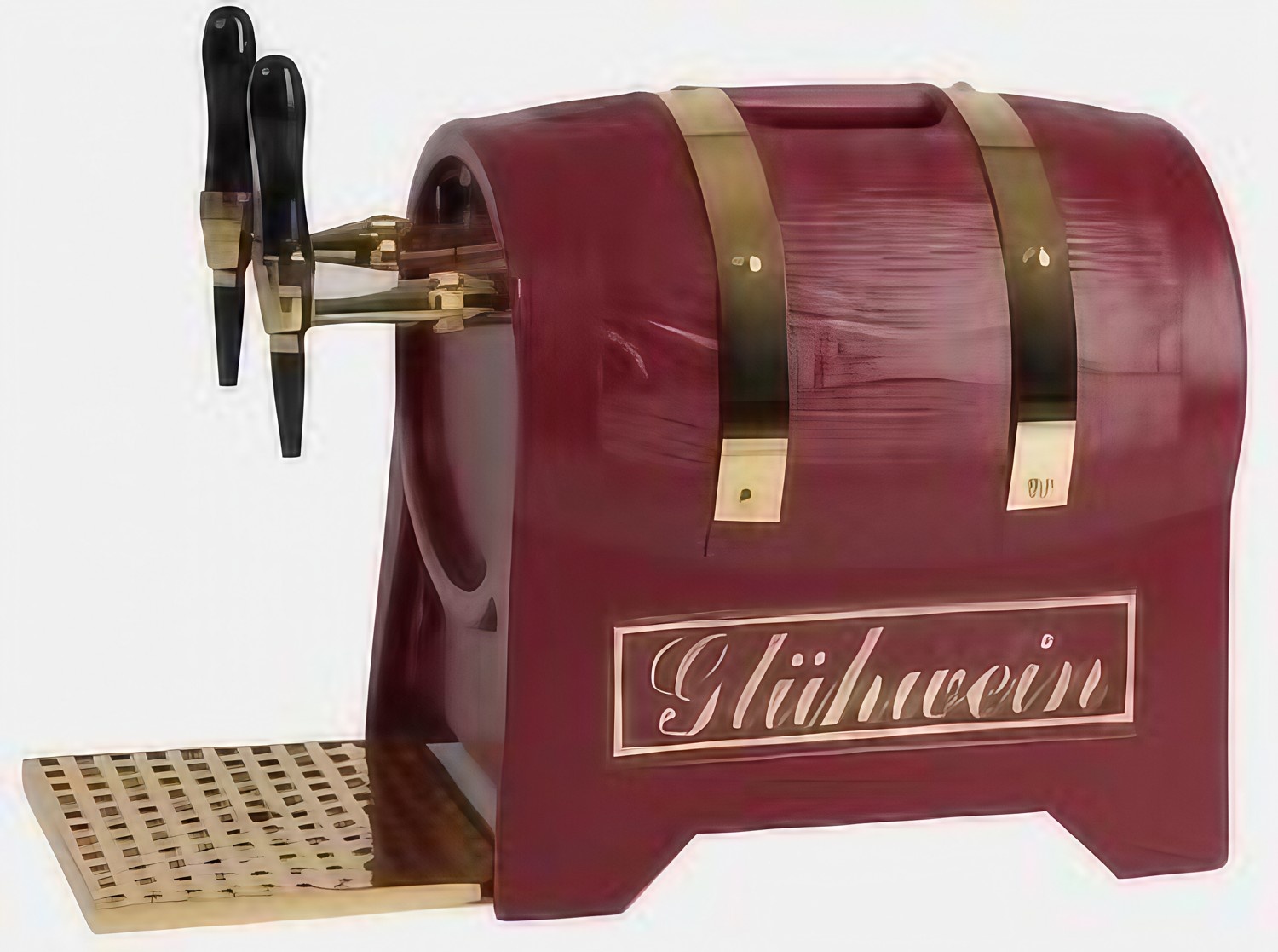 Dispensador de vino caliente, calentador de vino caliente, calentador continuo de bebidas Special Edition Red - 2-líneas, 3 kW, con bomba eléctrica