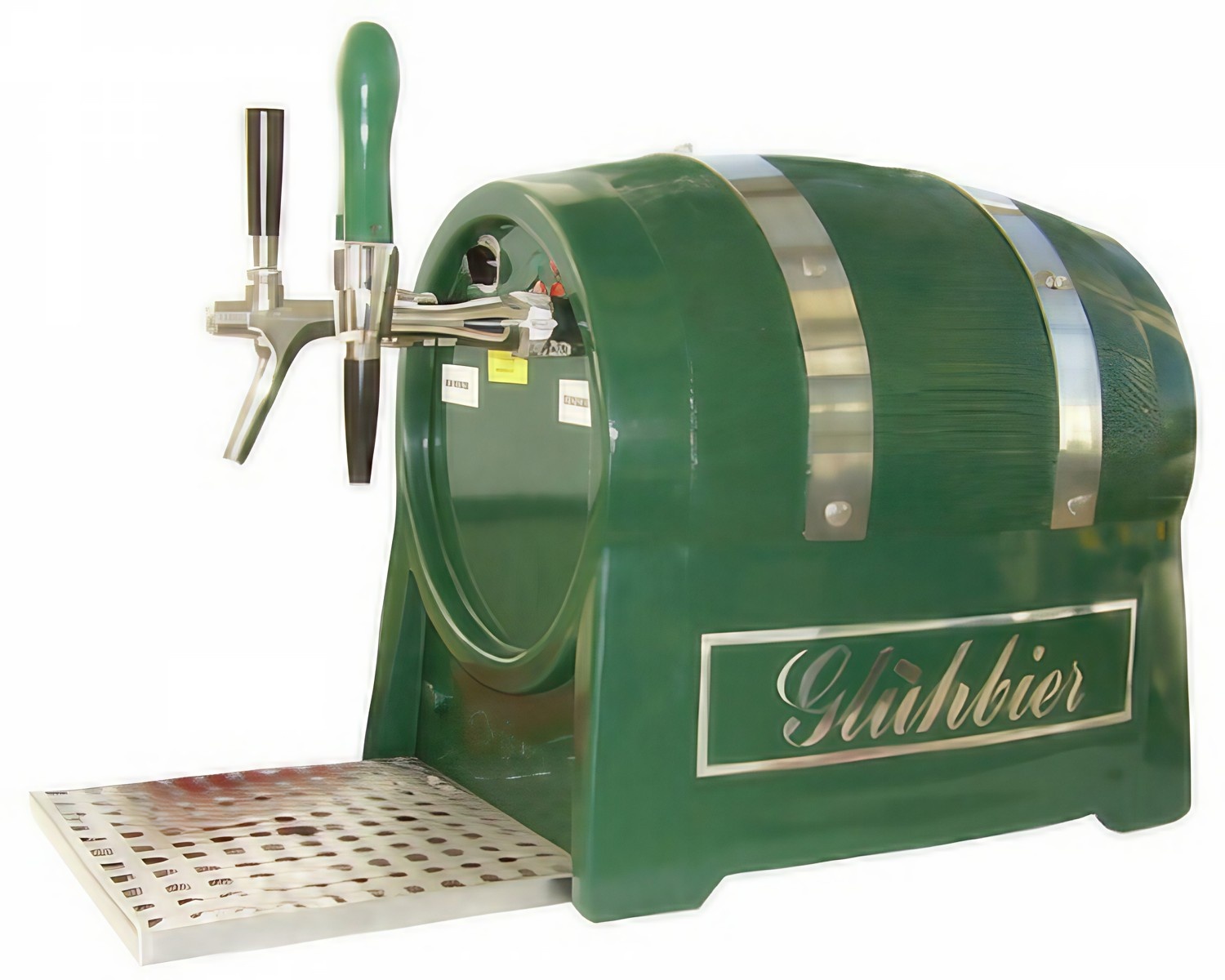 Combinado calentador de bebidas - Tripa Barrica, 2-líneas, 3 kW, con compresor de aire (1st líneas) y bomba de vino (2ª línea)