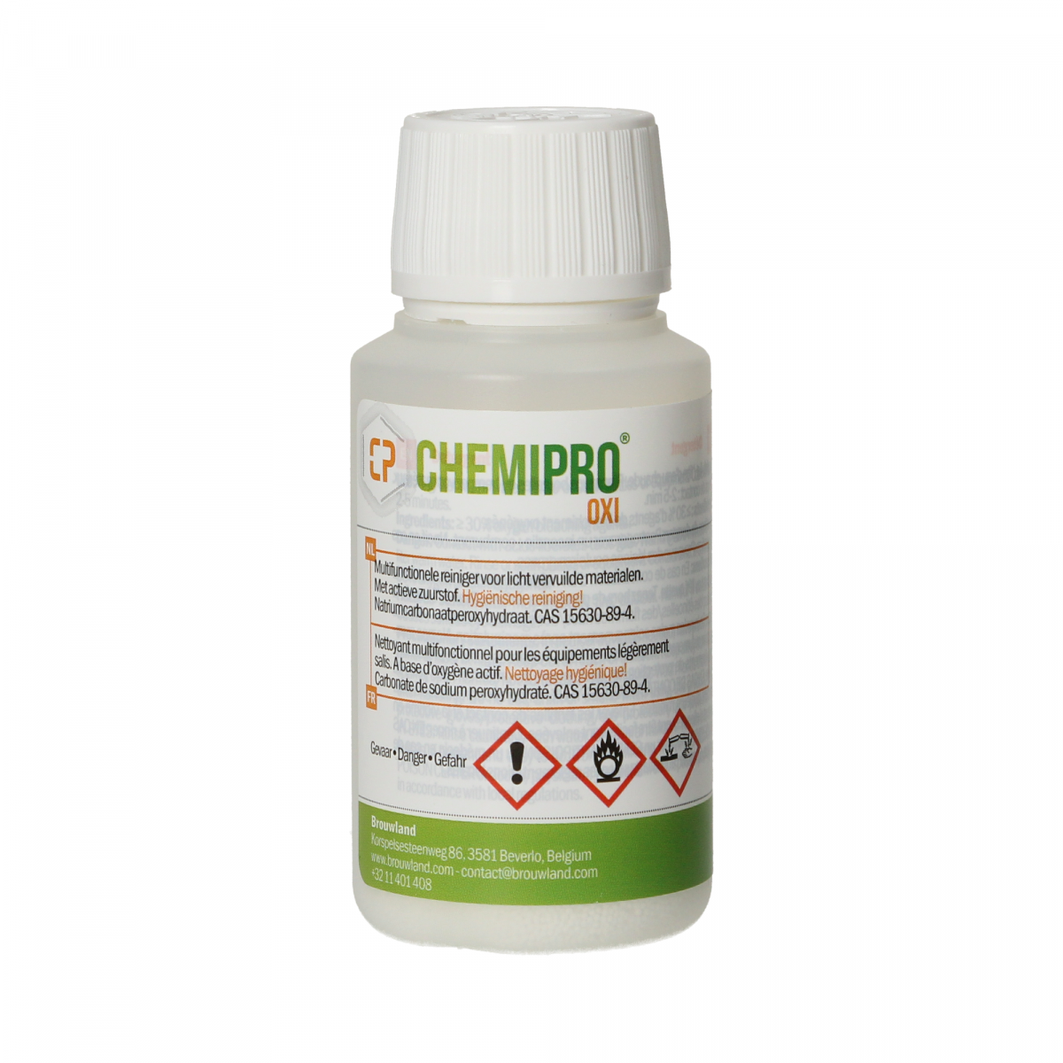 Desinfectante, agente limpiador - Chemipro OXI 100g, sin aclarado, multifuncional