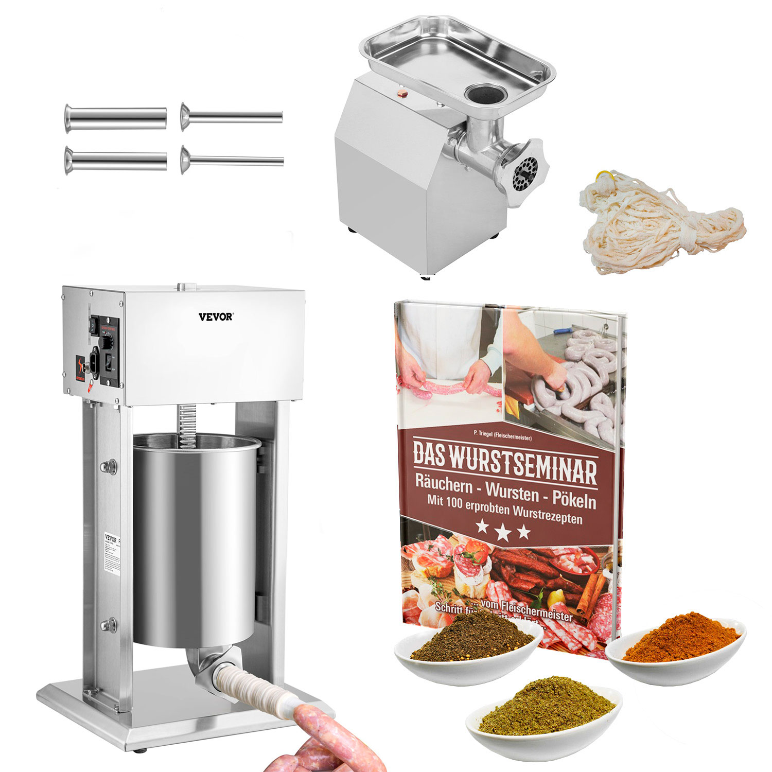 Kit para hacer embutidos "Semiprofesional"
