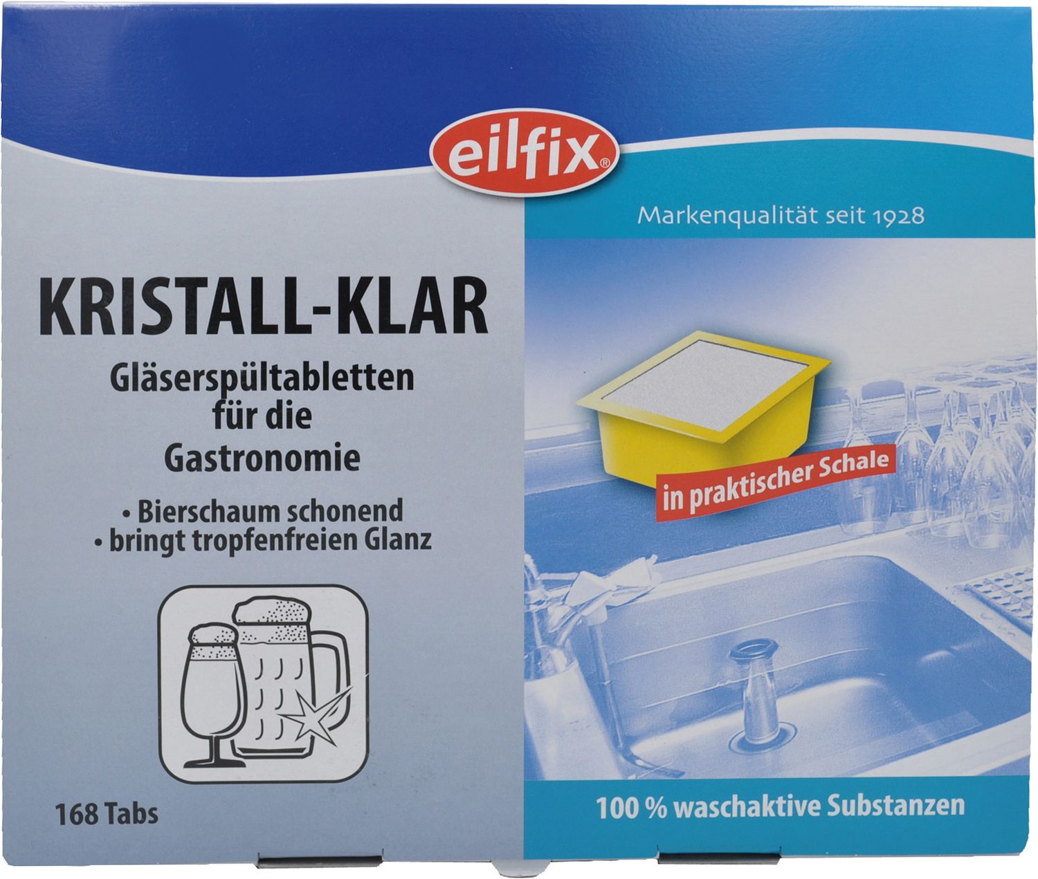 Limpiacristales, pastillas limpiadoras - Kristall-Klar