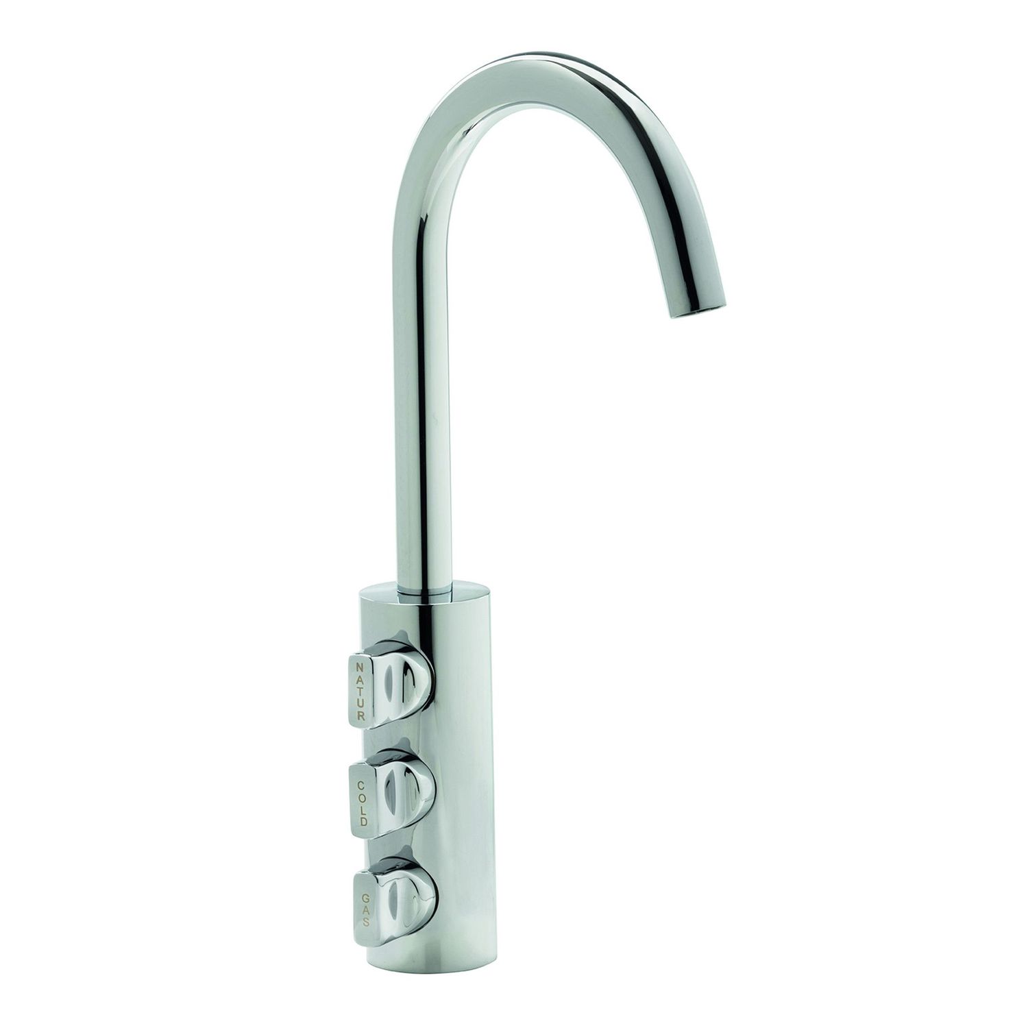 Grifo de agua, columna dosificadora para máquina agua con gas - 4000-1, 3-líneas