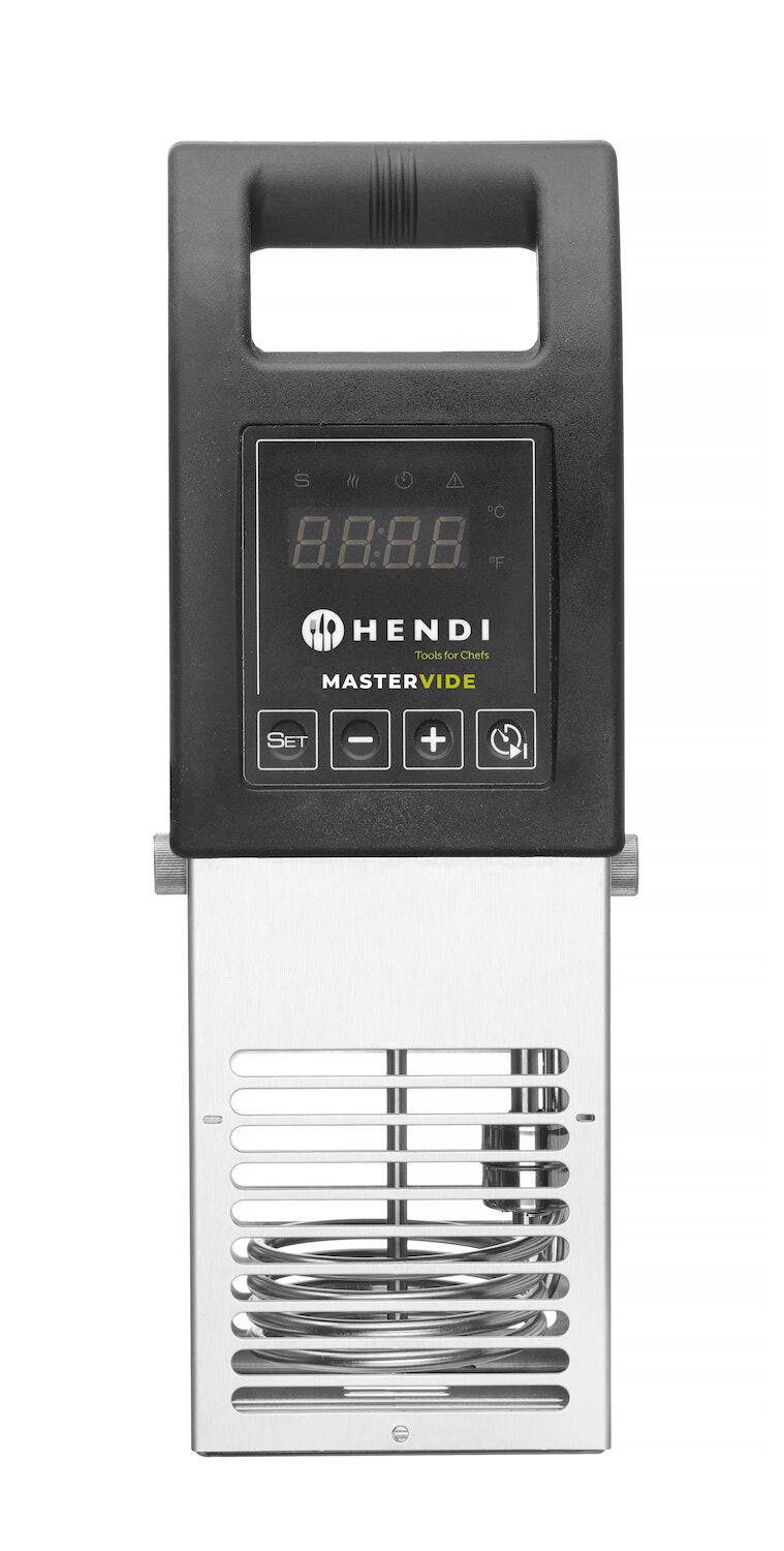 Máquina sous vide - con carcasa de poliamida de acero inoxidable, control de temperatura de precisión, adecuado para contenedores de hasta 56 litros y 15 cm de profundidad