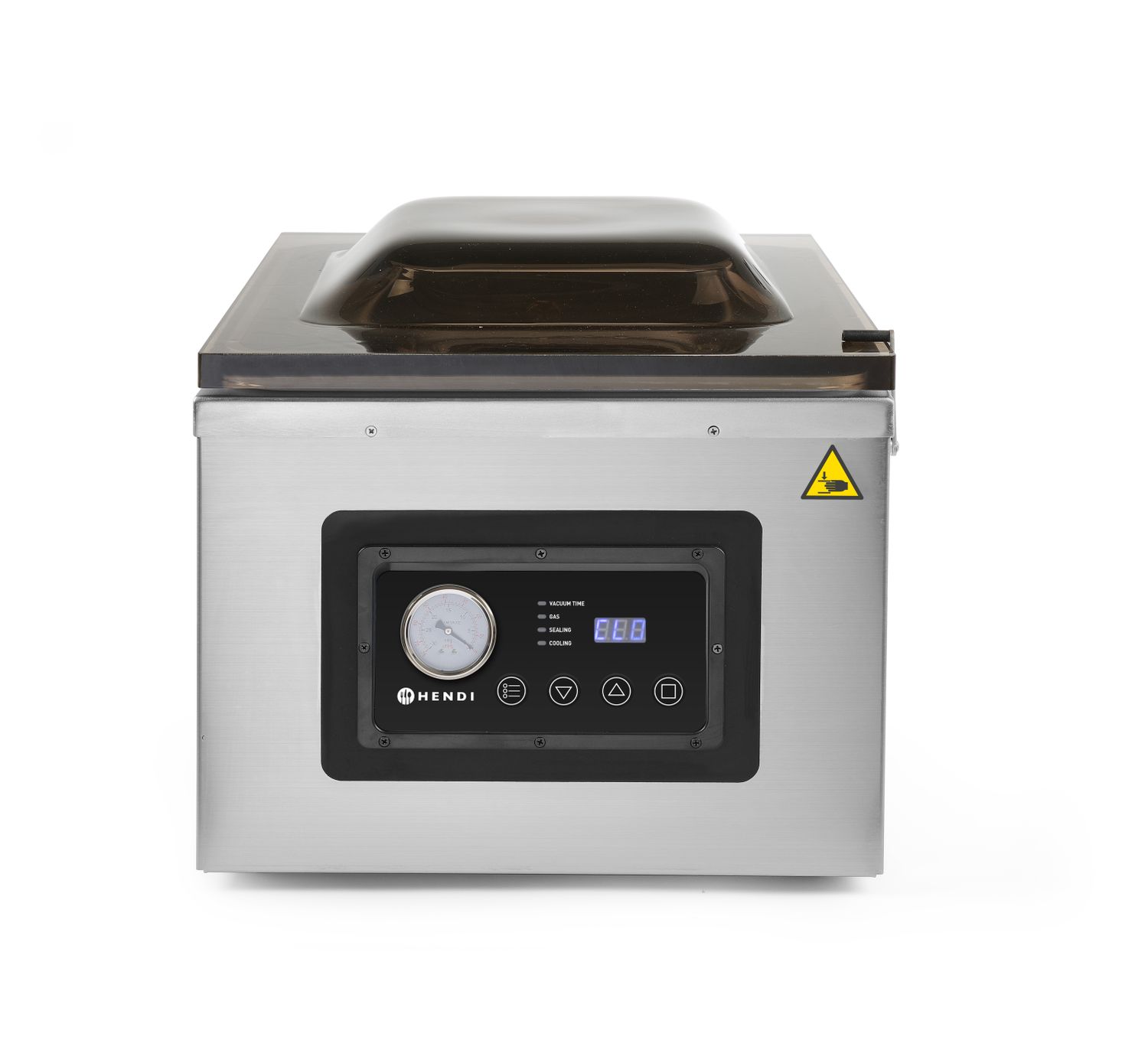 Envasadora al vacio - con banda de sellado de 410 mm, pantalla digital y bomba refrigerada por aceite