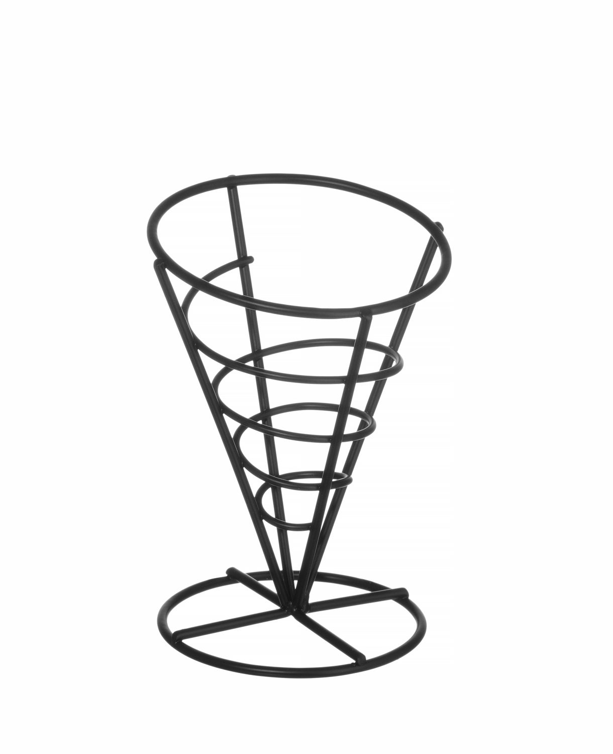 Soporte para patatas fritas - para una bolsa de patatas fritas, metal recubierto de polvo