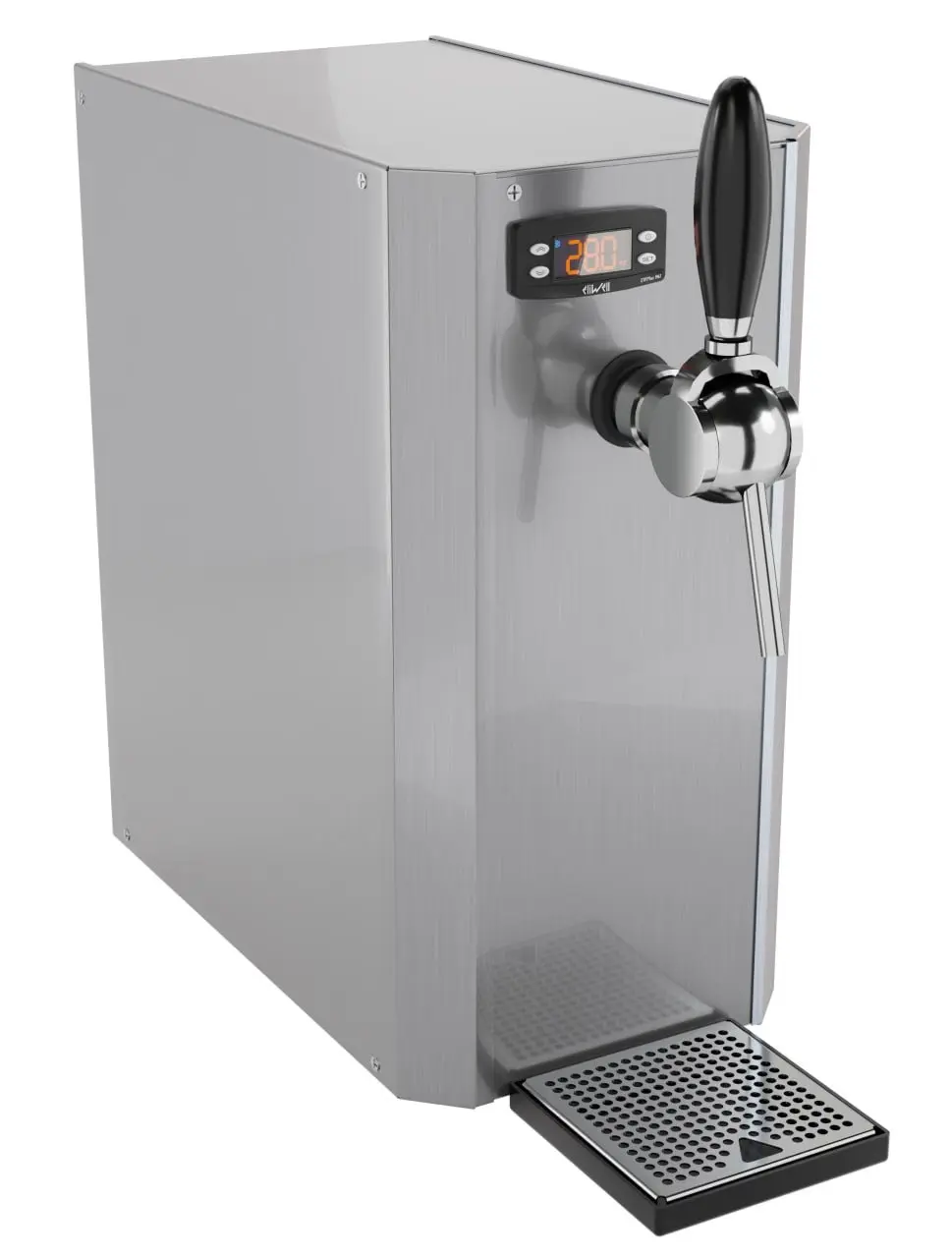 Dispensador de vino caliente, acero inoxidable, con bomba autosuccion 40 l/h 220 V