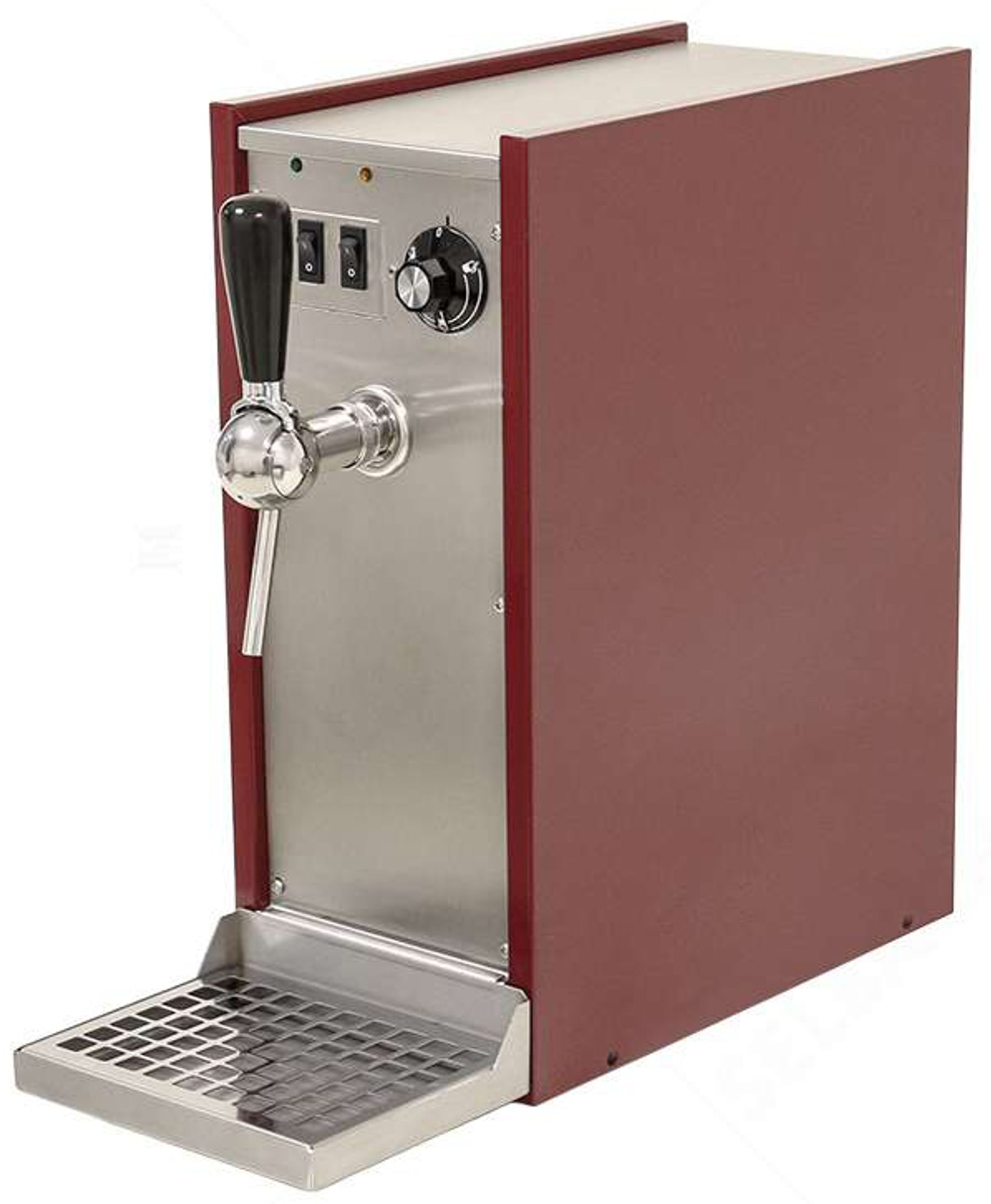 Dispensador de vino caliente, calentador instantáneo de bebidas 3kW , 1 grifo, con bomba eléctrica, carcasa de acero inoxidable
